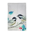 Betsy Drake Betsy Drake KT645 16 x 25 in. Christmas Chickadees Kitchen Towel KT645